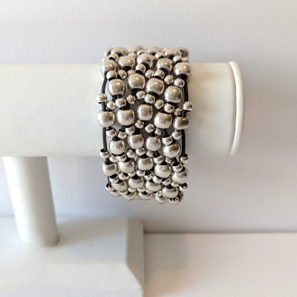 Uno de 50 | "Crazy Goat" Silver-Plated Woman's Bracelet